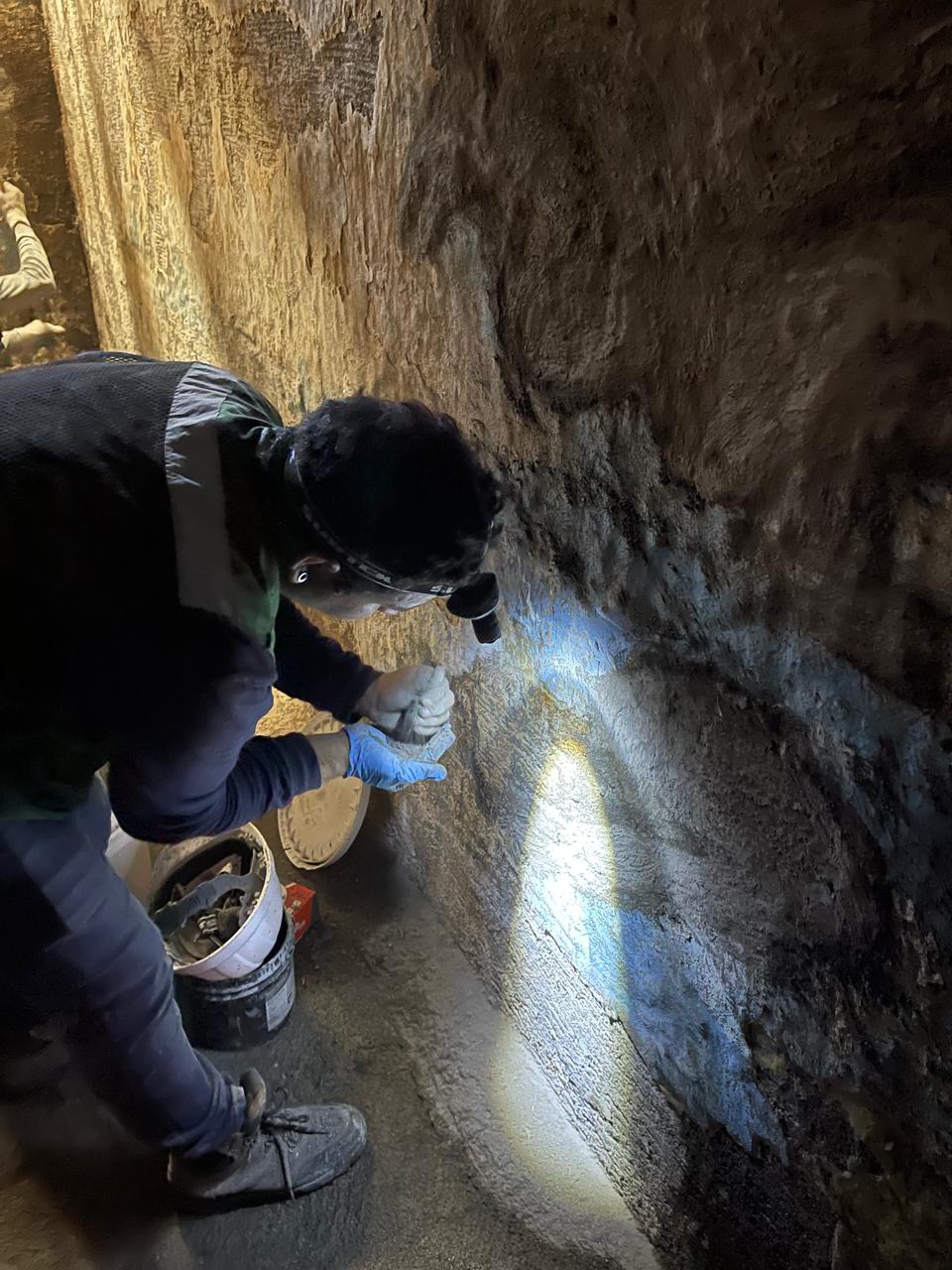 Cisterna impermeabilizada con cementoso